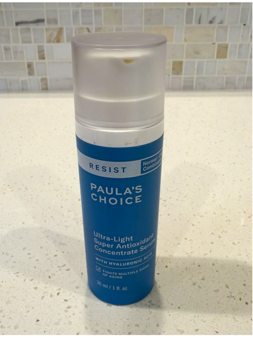 Paula's Choice RESIST Ultra-Light Antioxidant Face Serum Hyaluronic Acid 1oz